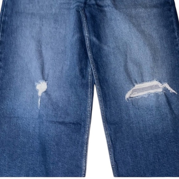 Wrangler Women's High Rise Loose Straight Crop Casual Jeans NWT Size 10/30 - Picture 8 of 10